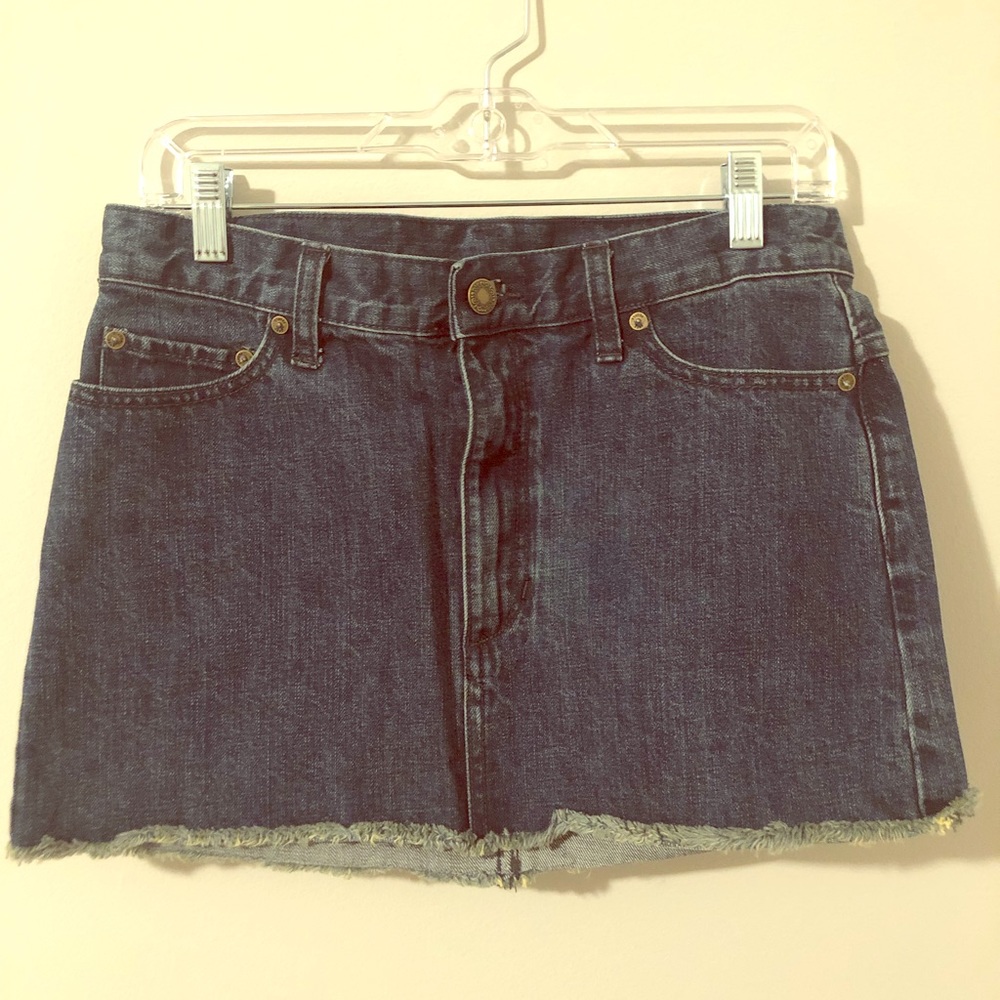 Free People Mini Denim skirt